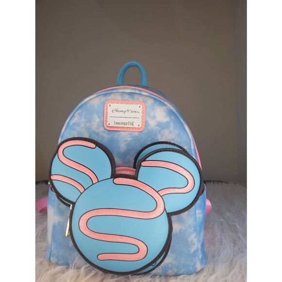 NWT Loungefly Disney Eats Macaron Mini Backpack - Picture 1 of 2
